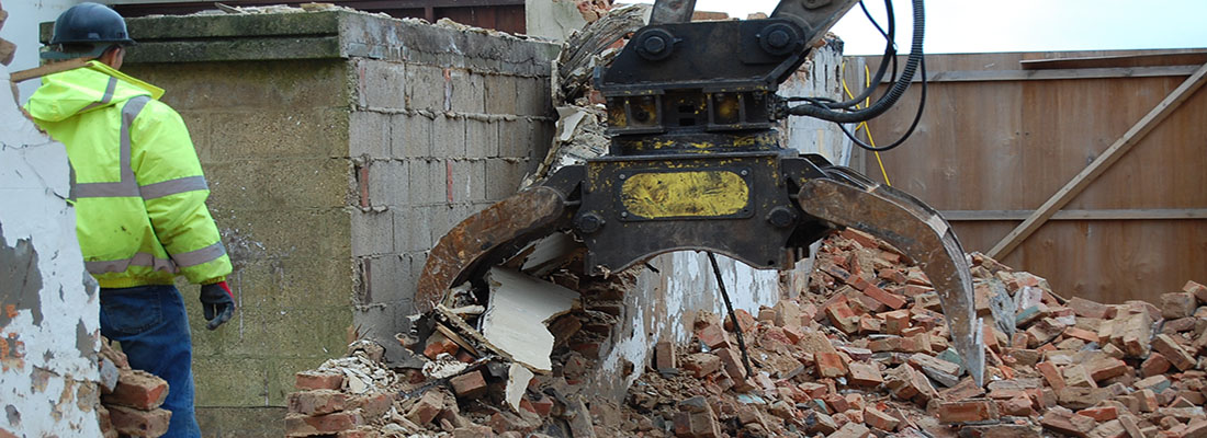 Demoltion of Oceanarium in Bournemouth, Dorset